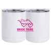 10 oz. White Stainless Steel Short Tumbler Thumbnail
