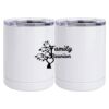 10 oz. White Stainless Steel Short Tumbler Thumbnail