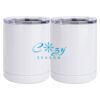 10 oz. White Stainless Steel Short Tumbler Thumbnail