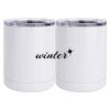 10 oz. White Stainless Steel Short Tumbler Thumbnail