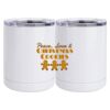 10 oz. White Stainless Steel Short Tumbler Thumbnail