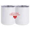 10 oz. White Stainless Steel Short Tumbler Thumbnail