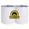 10 oz. White Stainless Steel Short Tumbler Thumbnail