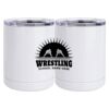 10 oz. White Stainless Steel Short Tumbler Thumbnail