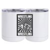 10 oz. White Stainless Steel Short Tumbler Thumbnail