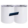 10 oz. White Stainless Steel Short Tumbler Thumbnail