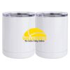 10 oz. White Stainless Steel Short Tumbler Thumbnail