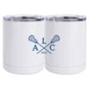 10 oz. White Stainless Steel Short Tumbler Thumbnail