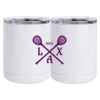 10 oz. White Stainless Steel Short Tumbler Thumbnail