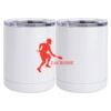 10 oz. White Stainless Steel Short Tumbler Thumbnail