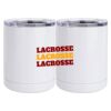 10 oz. White Stainless Steel Short Tumbler Thumbnail