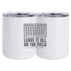 10 oz. White Stainless Steel Short Tumbler Thumbnail