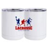 10 oz. White Stainless Steel Short Tumbler Thumbnail