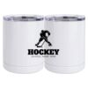 10 oz. White Stainless Steel Short Tumbler Thumbnail