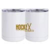10 oz. White Stainless Steel Short Tumbler Thumbnail