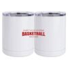 10 oz. White Stainless Steel Short Tumbler Thumbnail