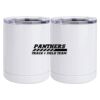 10 oz. White Stainless Steel Short Tumbler Thumbnail