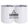 10 oz. White Stainless Steel Short Tumbler Thumbnail