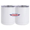 10 oz. White Stainless Steel Short Tumbler Thumbnail