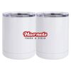 10 oz. White Stainless Steel Short Tumbler Thumbnail