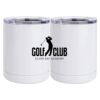 10 oz. White Stainless Steel Short Tumbler Thumbnail