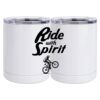 10 oz. White Stainless Steel Short Tumbler Thumbnail