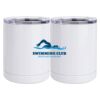 10 oz. White Stainless Steel Short Tumbler Thumbnail