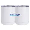 10 oz. White Stainless Steel Short Tumbler Thumbnail