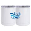 10 oz. White Stainless Steel Short Tumbler Thumbnail