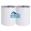 10 oz. White Stainless Steel Short Tumbler Thumbnail