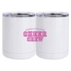 10 oz. White Stainless Steel Short Tumbler Thumbnail