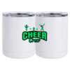 10 oz. White Stainless Steel Short Tumbler Thumbnail