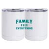 10 oz. White Stainless Steel Short Tumbler Thumbnail