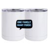 10 oz. White Stainless Steel Short Tumbler Thumbnail