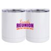 10 oz. White Stainless Steel Short Tumbler Thumbnail