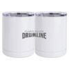10 oz. White Stainless Steel Short Tumbler Thumbnail