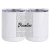 10 oz. White Stainless Steel Short Tumbler Thumbnail