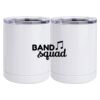 10 oz. White Stainless Steel Short Tumbler Thumbnail