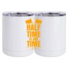 10 oz. White Stainless Steel Short Tumbler Thumbnail