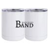 10 oz. White Stainless Steel Short Tumbler Thumbnail