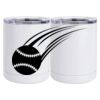 10 oz. White Stainless Steel Short Tumbler Thumbnail
