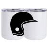 10 oz. White Stainless Steel Short Tumbler Thumbnail