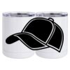 10 oz. White Stainless Steel Short Tumbler Thumbnail