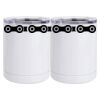 10 oz. White Stainless Steel Short Tumbler Thumbnail
