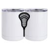 10 oz. White Stainless Steel Short Tumbler Thumbnail