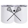 10 oz. White Stainless Steel Short Tumbler Thumbnail