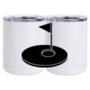 10 oz. White Stainless Steel Short Tumbler Thumbnail