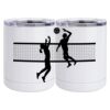 10 oz. White Stainless Steel Short Tumbler Thumbnail