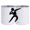 10 oz. White Stainless Steel Short Tumbler Thumbnail