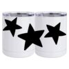 10 oz. White Stainless Steel Short Tumbler Thumbnail